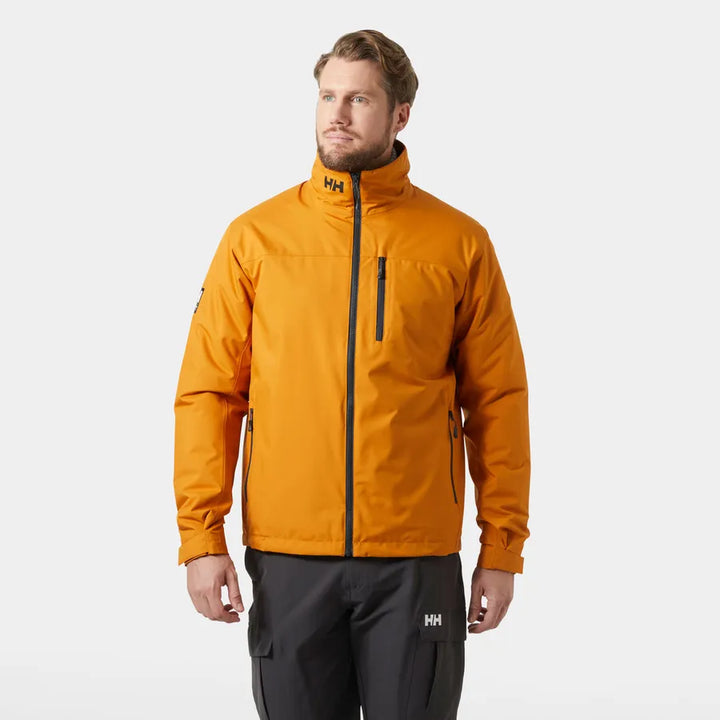 Helly Hansen Crew Midlayer Jacket Mustard