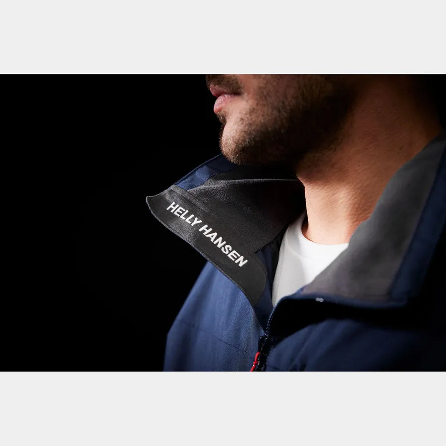 Helly Hansen Crew Midlayer Navy Jacket