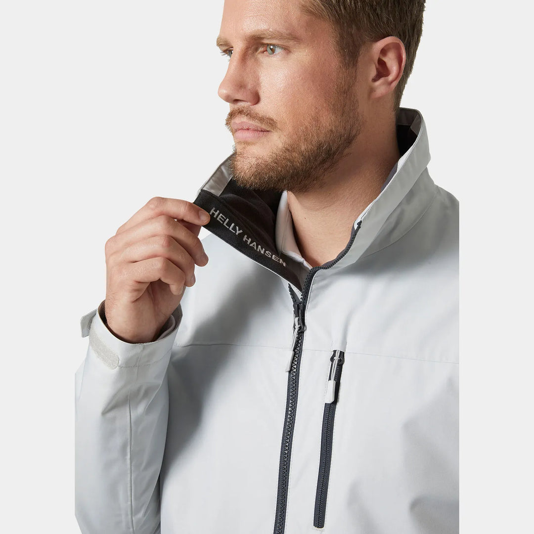 Helly Hansen Crew Midlayer Jacket Grey Fog