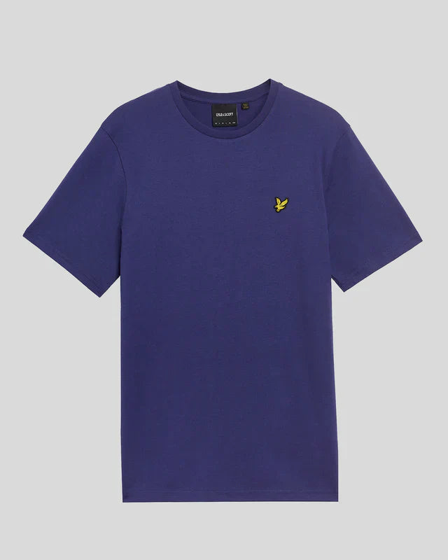 Lyle & Scott Plain Tee Shirt Deep Indigo image 1
