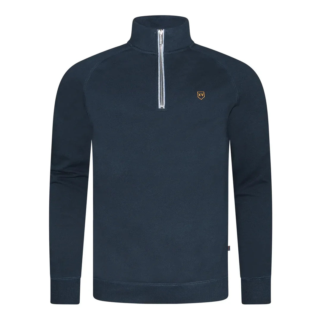 XV Kings by Tommy Bowe Falcons 1/4 Zip Classic Navy image 0