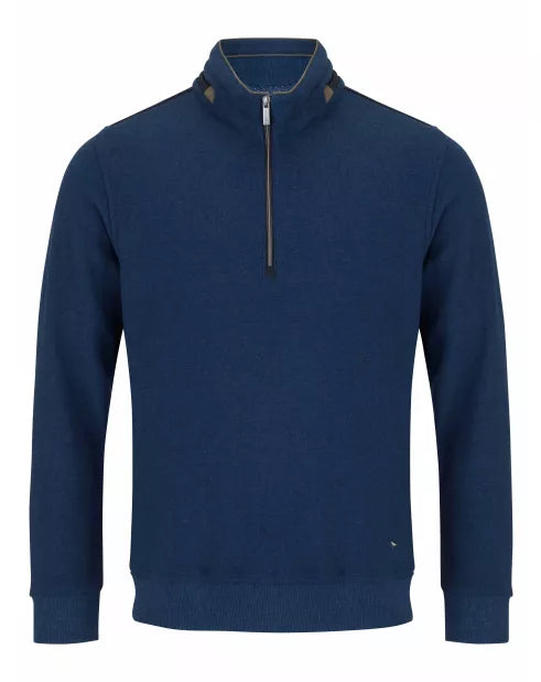 DG's Drifter Blue Long Sleeve Casual Zip