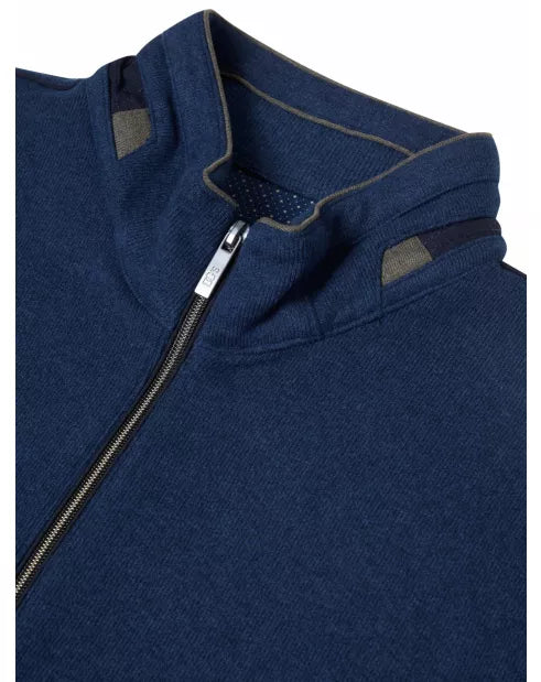 DG's Drifter Blue Long Sleeve Casual Zip