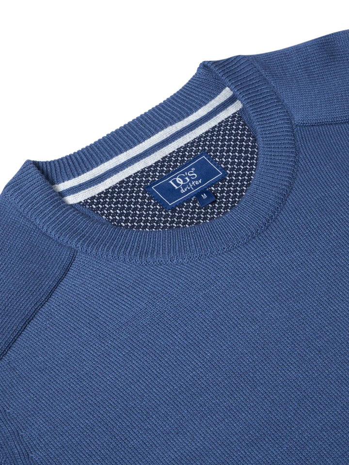 DG's Drifter Crew Neck Sweater Blue