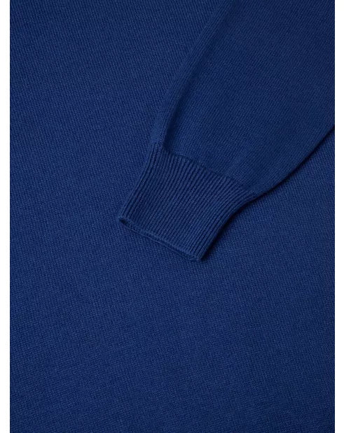 DG's Drifter Dark Blue Long Sleeve Crew Neck Sweater