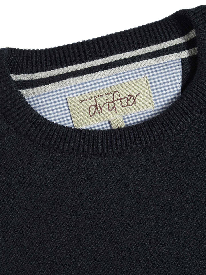 DG's Drifter Crew Neck Sweater Navy