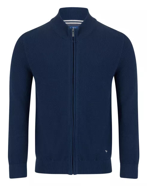 DG's Drifter Full Zip Sweater Dark Blue