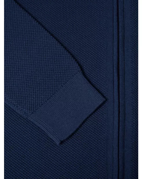 DG's Drifter Full Zip Sweater Dark Blue