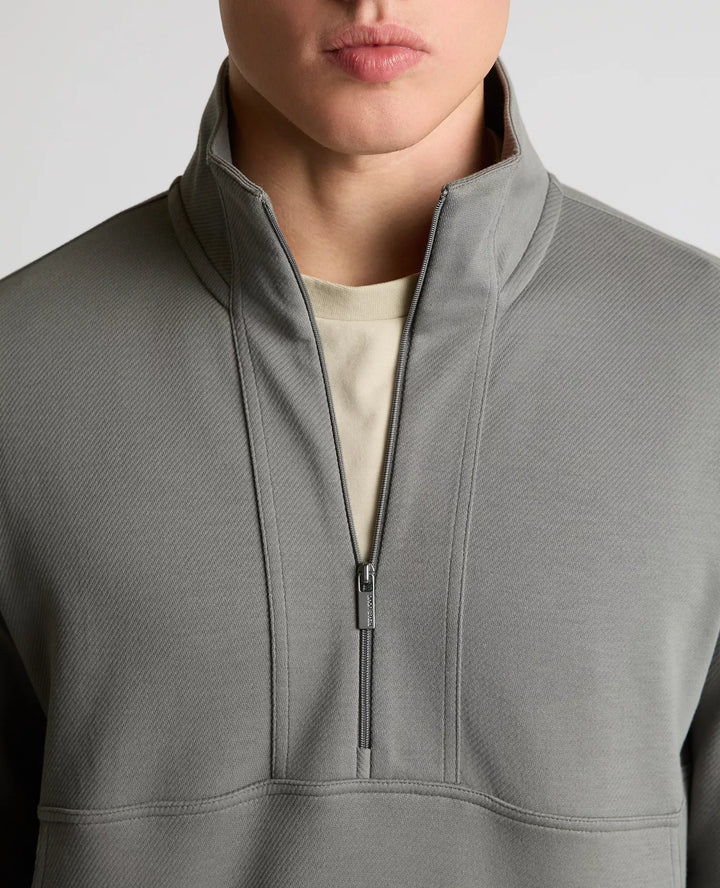 Remus Uomo 1/2 Zip Sweatshirt Grey