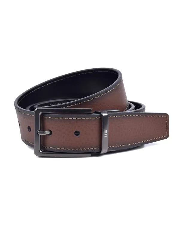 Miguel Bellido Cowhide Leather Reversible Belt image 0