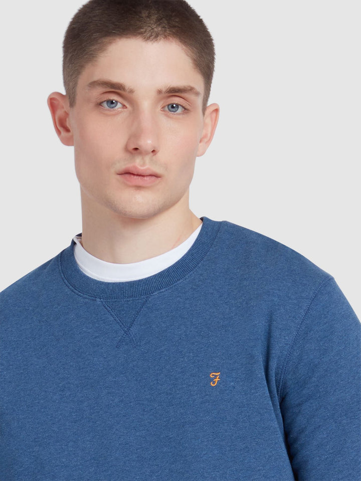 Farah Tim New Crew Cold Metal Marl