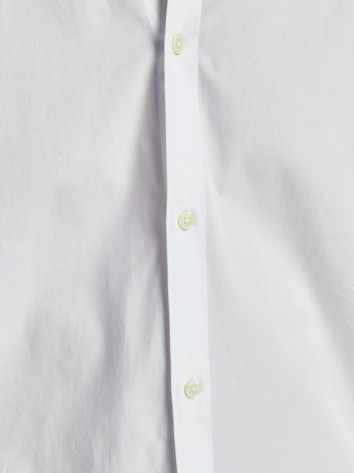 Jack & Jones Slim Long Sleeve Shirt White image 5