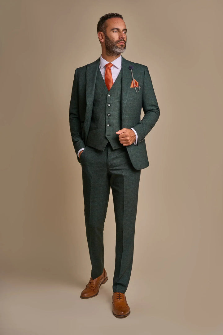 House Of Cavani Caridi Olive Suit image 0
