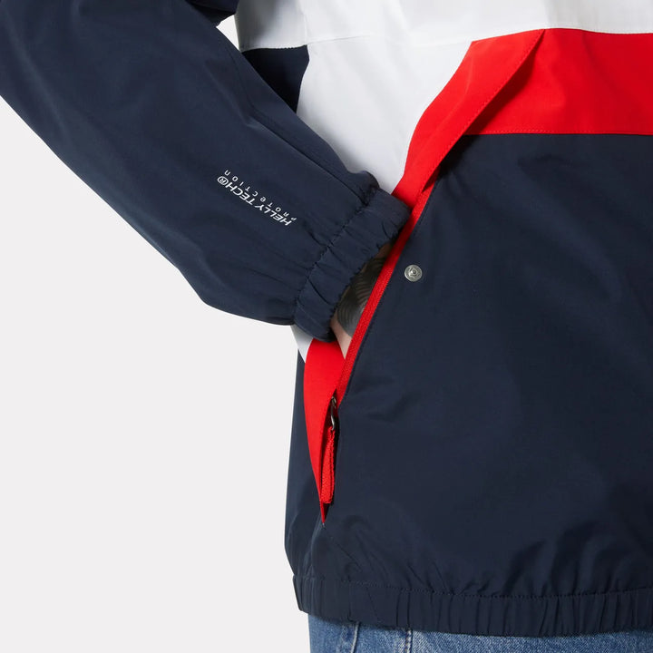 Helly Hansen Koster Rain Jacket Navy image 4