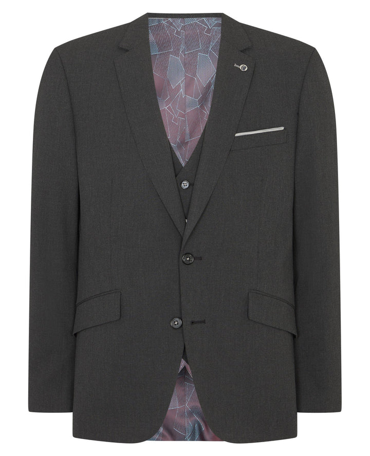 Remus Uomo Palucci Mix & Match Tapered Jacket Grey