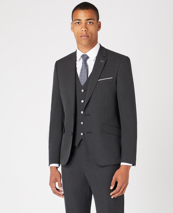 Remus Uomo Palucci Mix & Match Tapered Jacket Grey