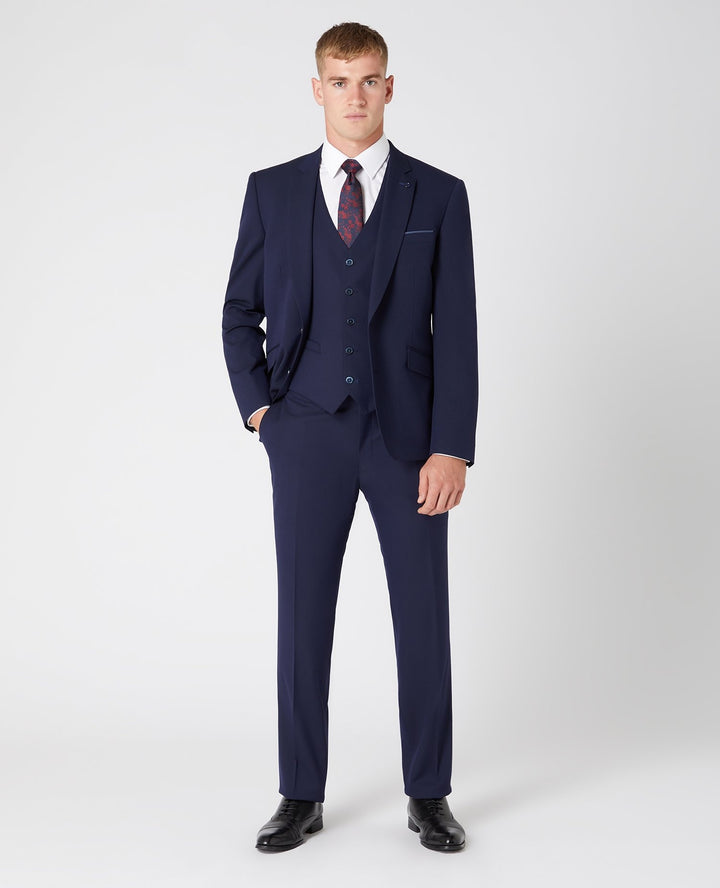 Remus Uomo Palucci Tapered Jacket Navy