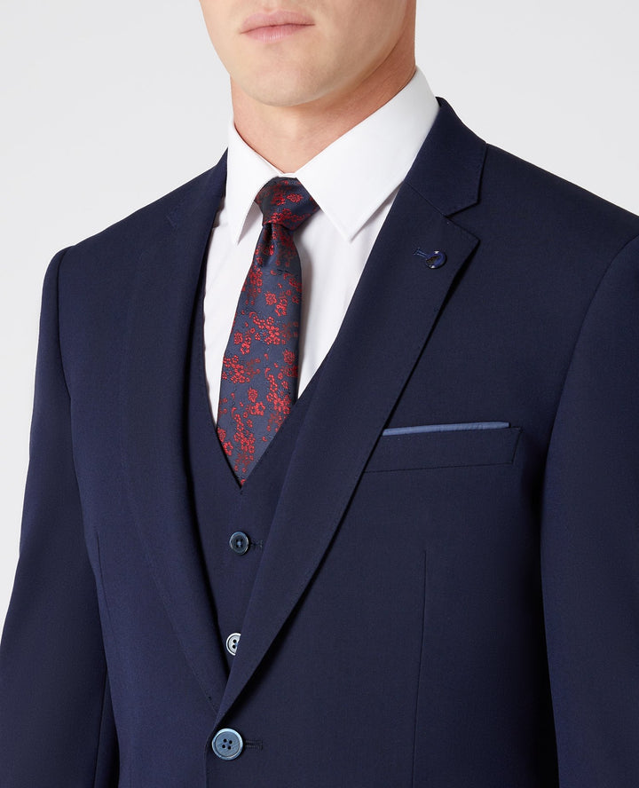 Remus Uomo Palucci Tapered Jacket Navy