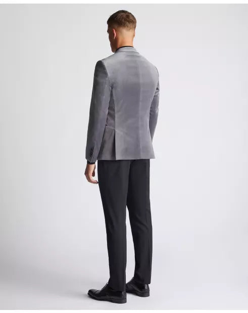 Remus Uomo Monti Velvet Jacket Grey