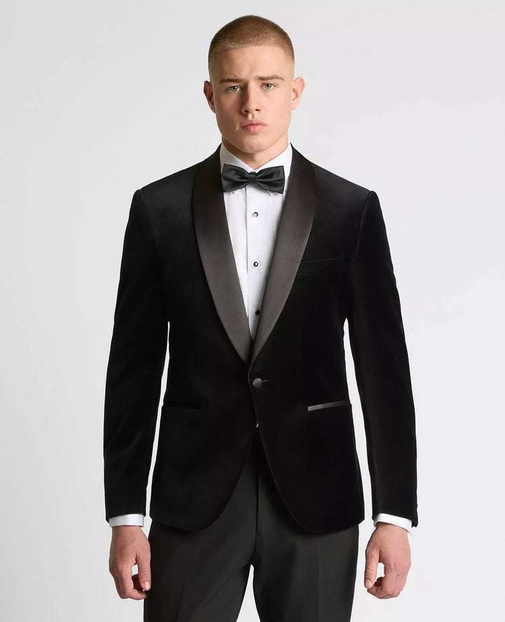 Remus Uomo Black Romeo Velvet Jacket Black