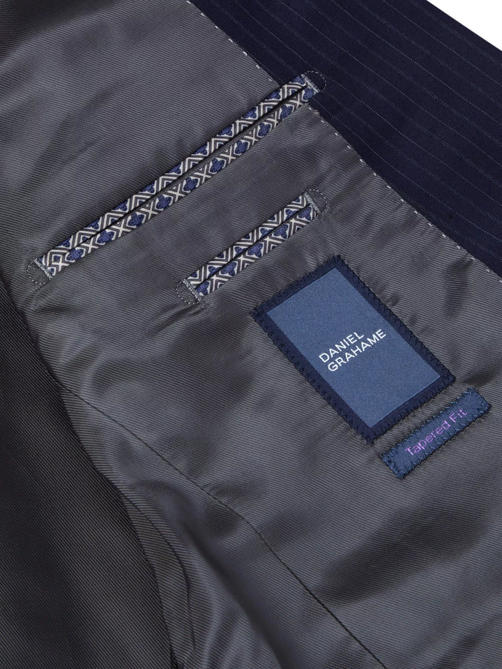 Daniel Grahame Damon Stripe Mix & Match Suit Navy