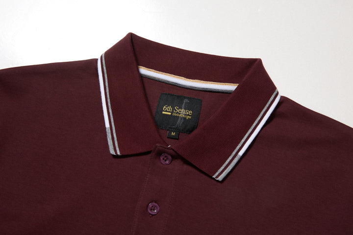 6th Sense Astonish Polo Shirt Port