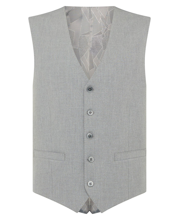 Remus Uomo Palucci Mix & Match Tapered Waistcoat Grey