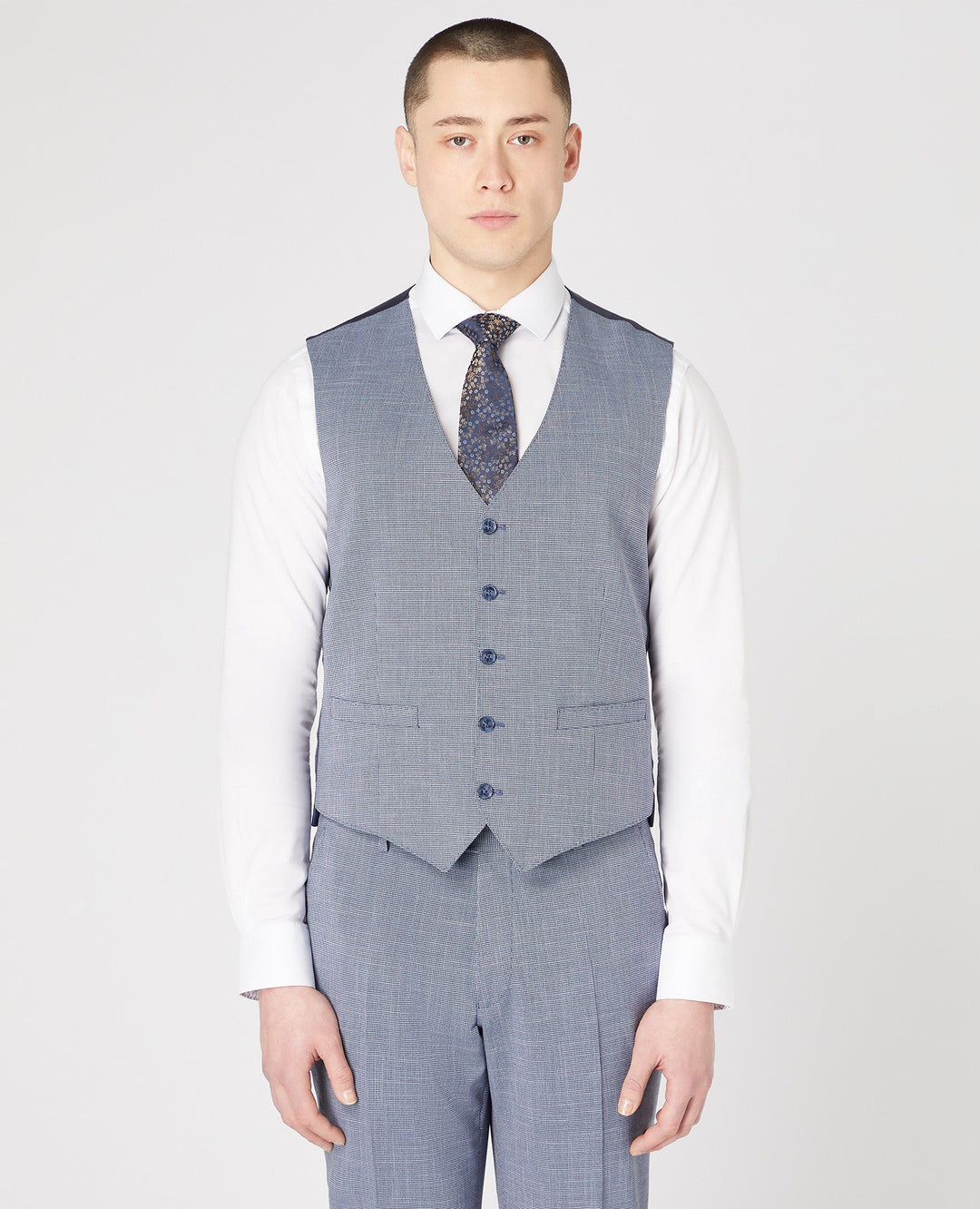 Remus Uomo Palucci Mix & Match Tapered Waistcoat