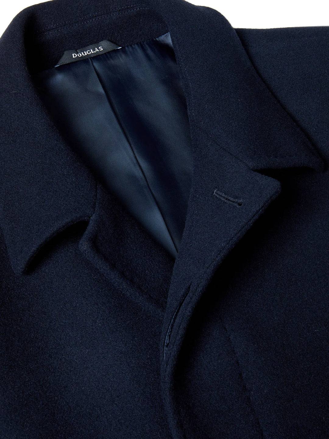 Douglas Hemsworth Tailored Coat Navy