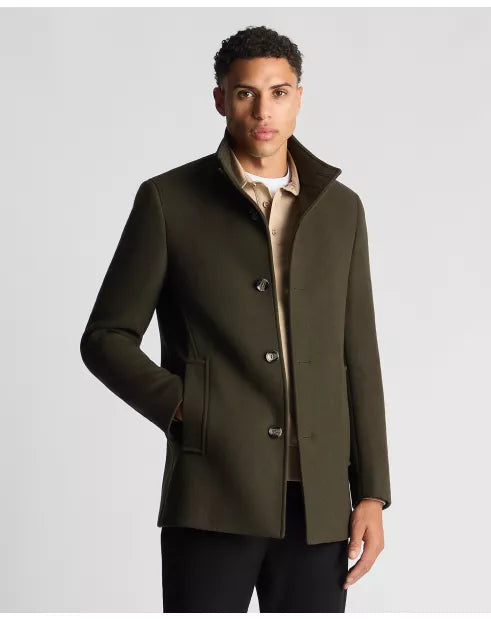 Remus Uomo Jonah Tailored Coat Green