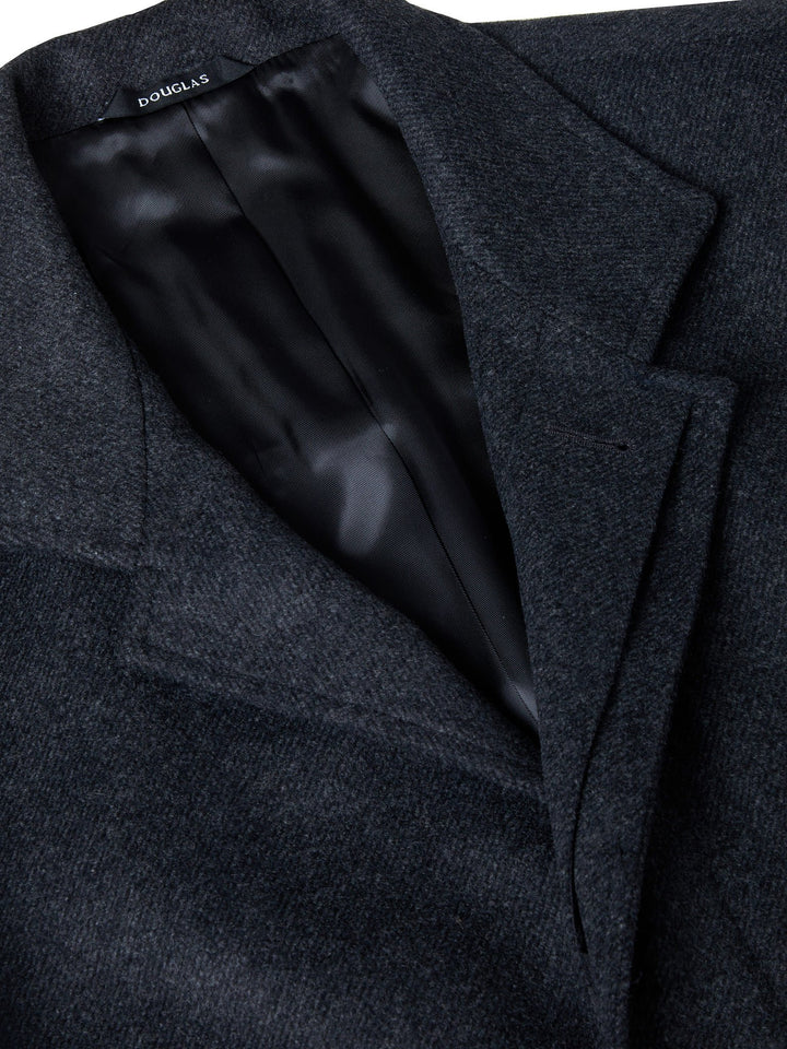 Douglas Garrison Wool Coat Charcoal