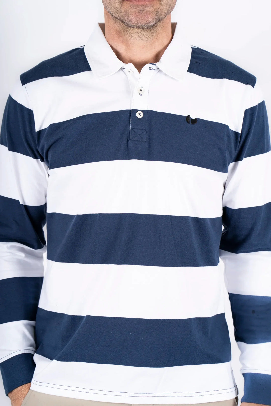 Pre End Amadeus Rugby Shirt Navy Blue image 2