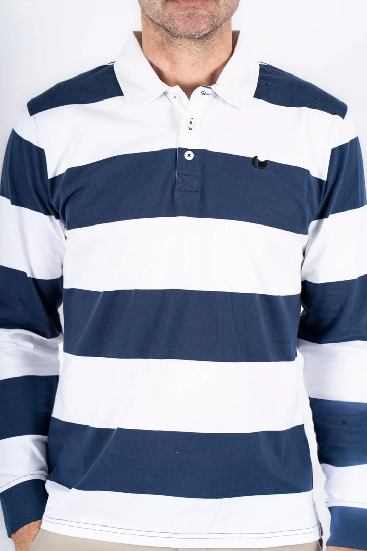 Pre End Amadeus Rugby Shirt Navy Blue image 2