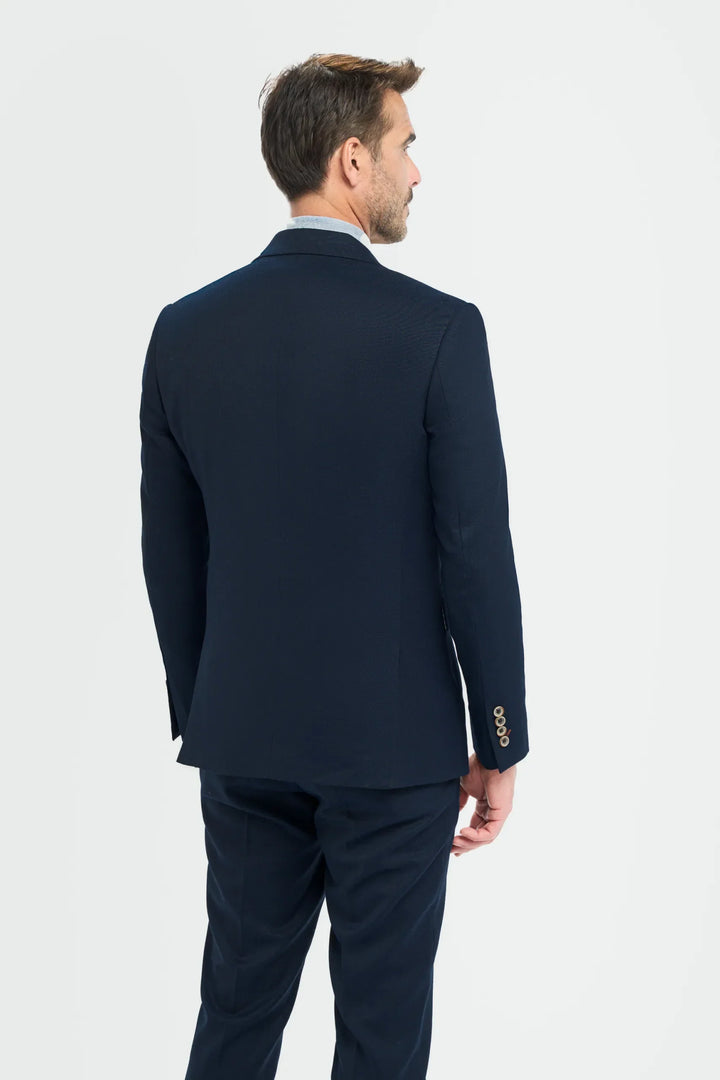 House Of Cavani Tropez Navy Suit image 2
