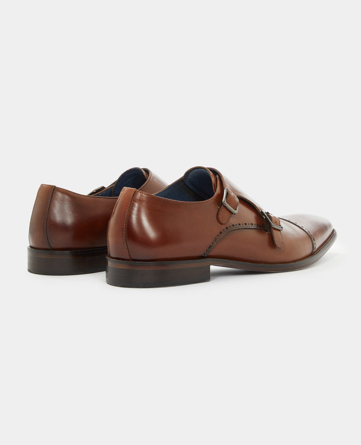 Remus Uomo Dark Orange Antelo Shoe