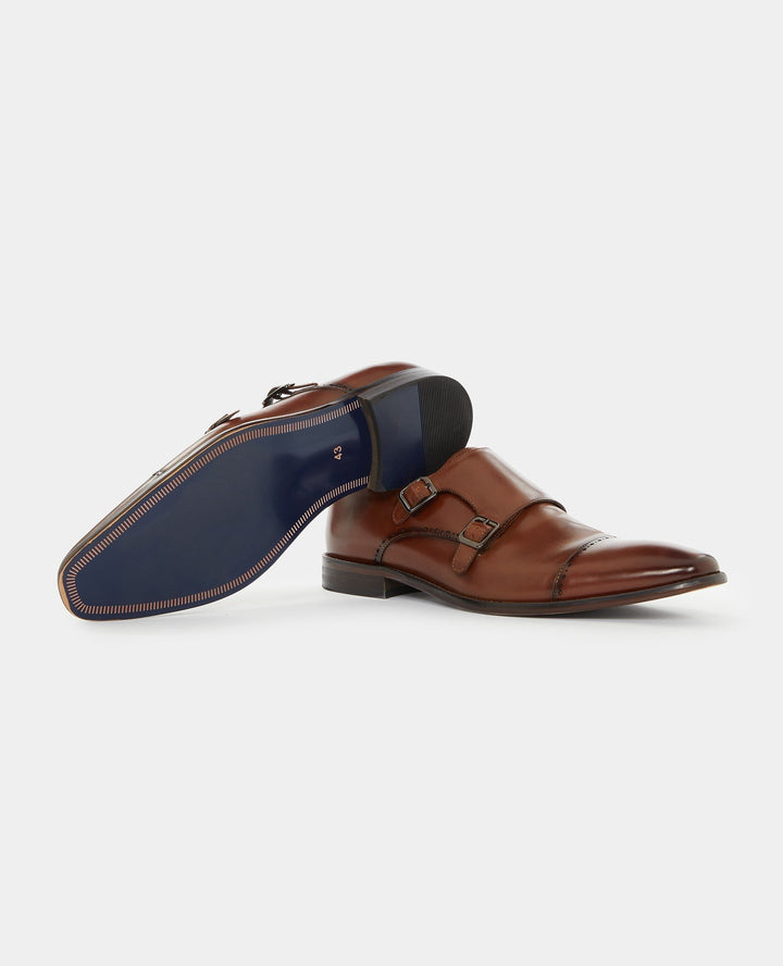 Remus Uomo Dark Orange Antelo Shoe