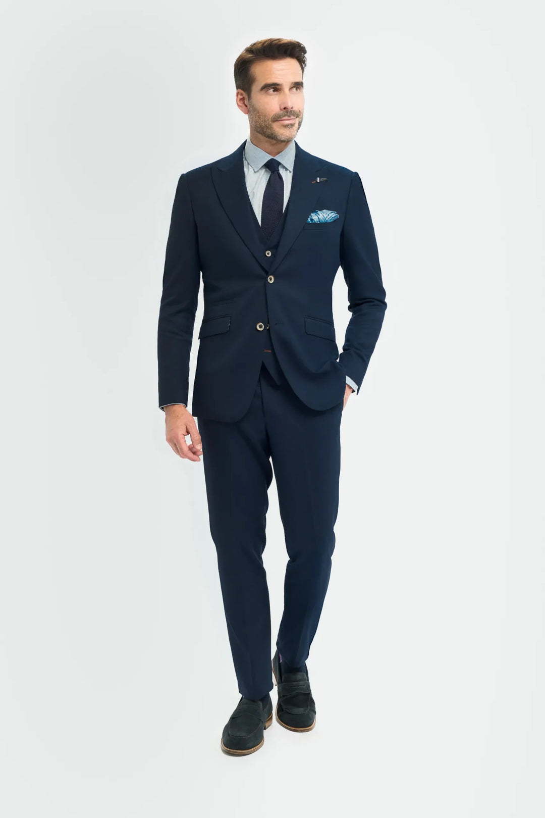 House Of Cavani Tropez Navy Suit image 0