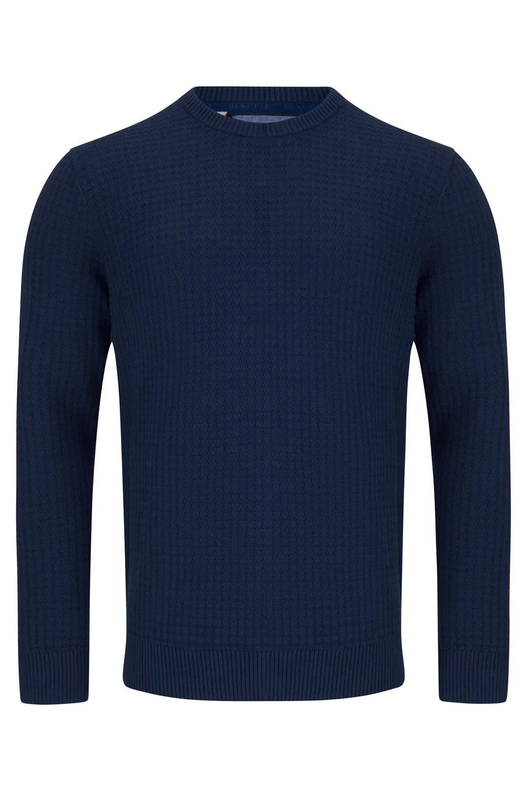 Benetti Ellis Crew Neck Jumper Indigo image 0
