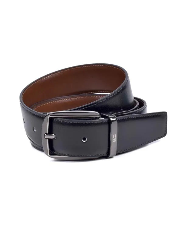 Miguel Bellido Cowhide Leather Reversible Belt image 1