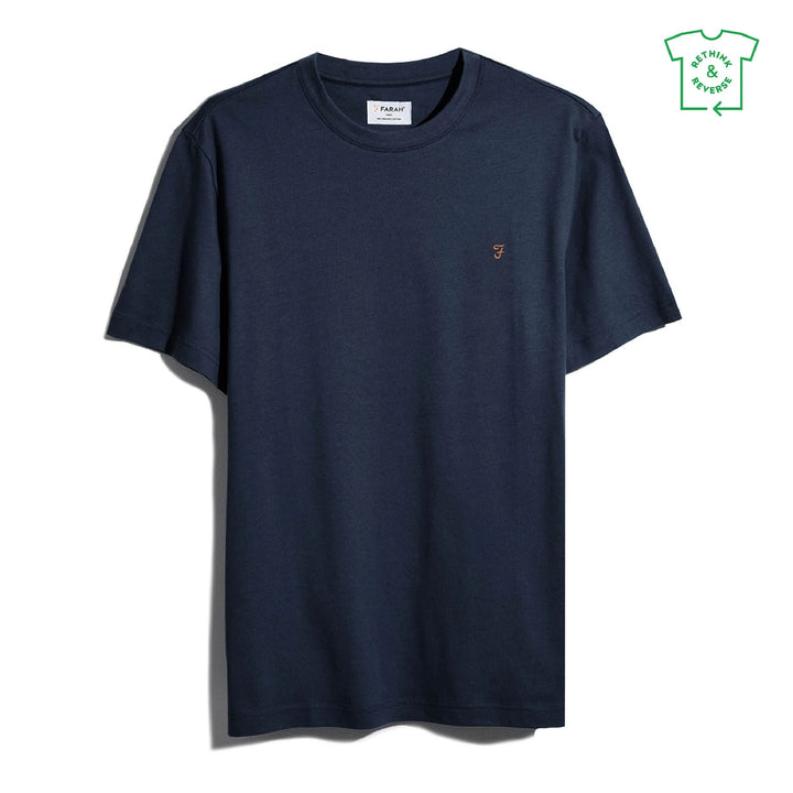 Farah Danny Regular T- Shirt Navy