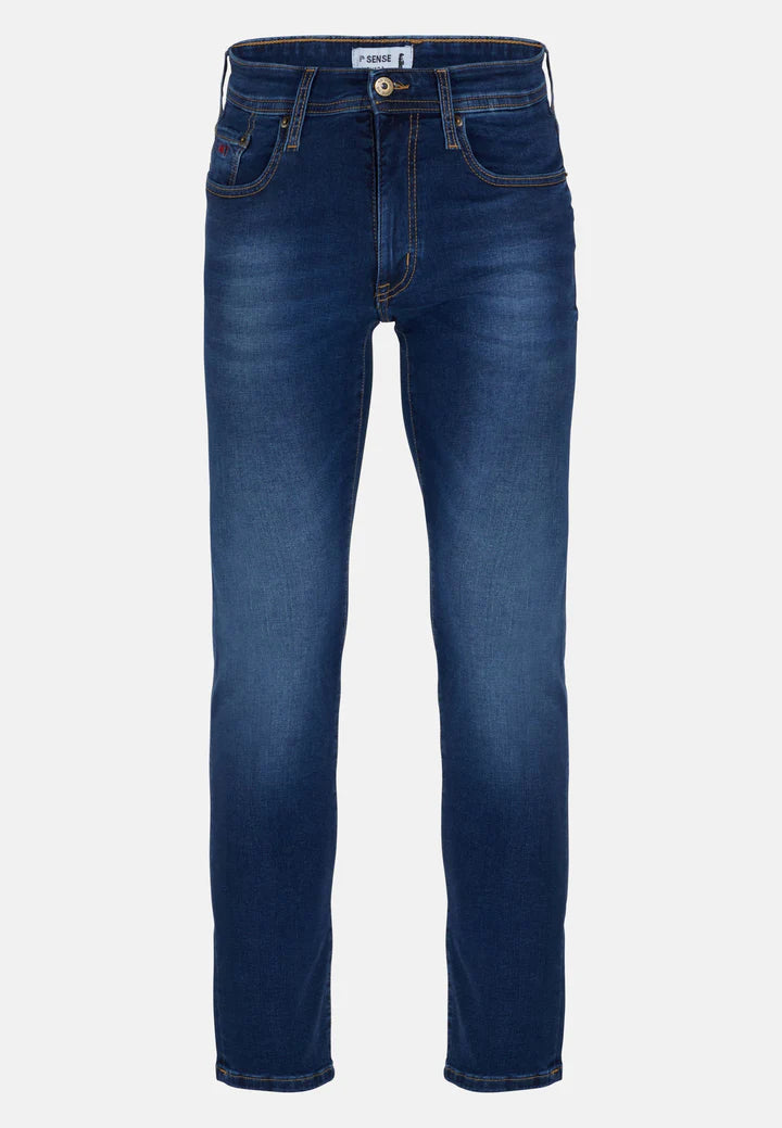 6th Sense Nevada Straight Leg Jeans Wash 7