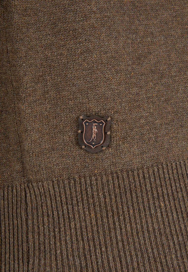 6th Sense Harry 1/4 Zip  Chestnut