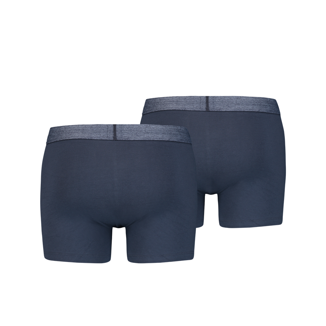 Levi 2 Pack Premium Boxer Brief Navy