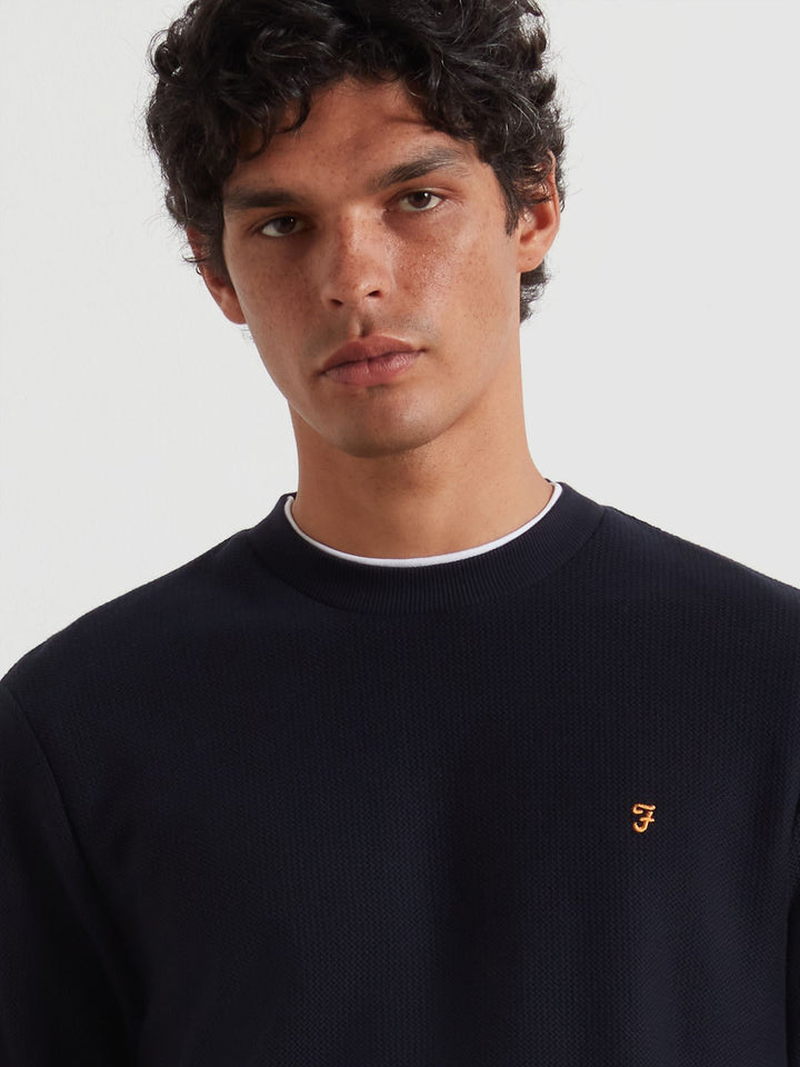 Farah Grenville Sweatshirt True Navy