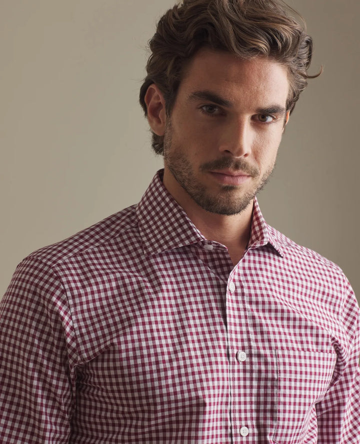 Magee Tullagh Shirt Red Gingham image 2
