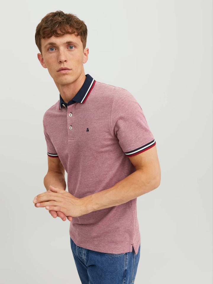 Jack & Jones Paulos Polo Rio Red image 3