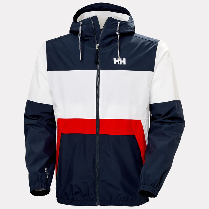 Helly Hansen Koster Rain Jacket Navy image 5