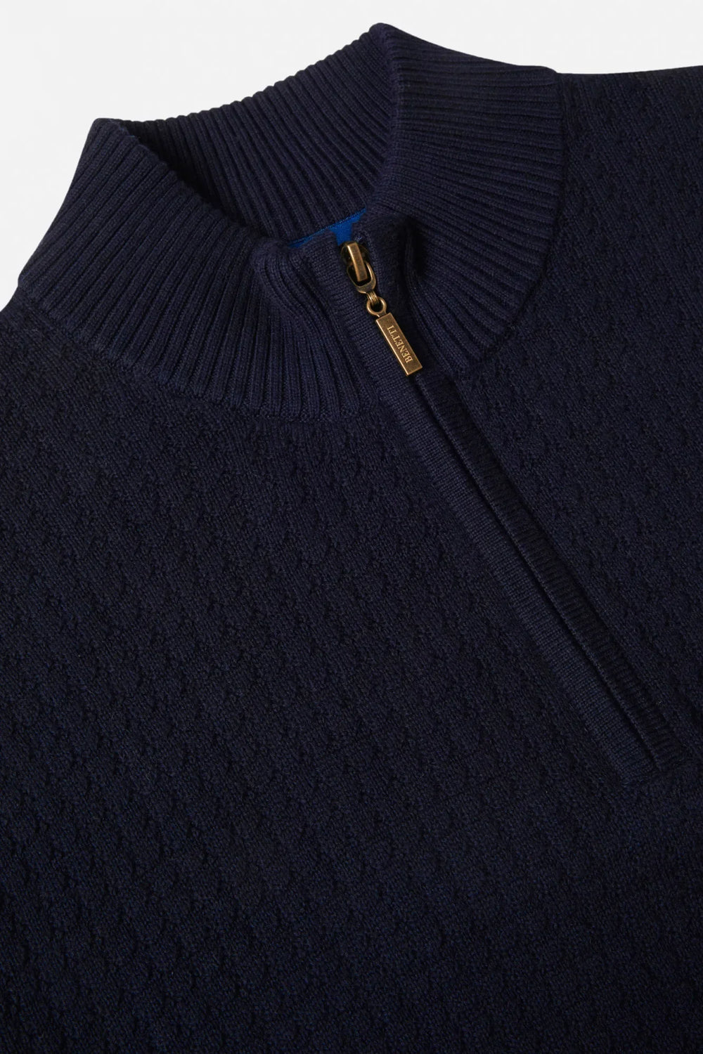 Benetti Ellis 1/4 Zip Navy image 1