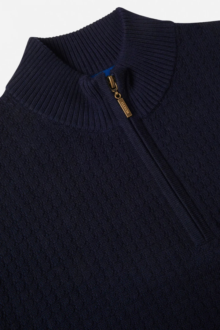 Benetti Ellis 1/4 Zip Navy image 1