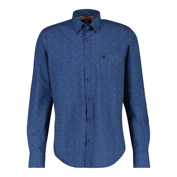 Lerros Long Sleeve Shirt Blue - L image